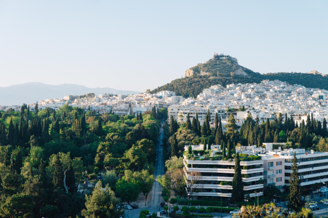 Ένεση πρασίνου στον Λυκαβηττό: Φυτεύτηκαν 50 νέα δέντρα και θάμνοι